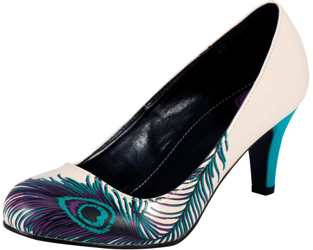 A7828L Peacock Feather Anti-pop Heel 1 A7828L Peacock Feather Anti-pop Heel