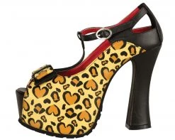 A8190L Heels Heart Leopard Super Platform - *FINAL SALE/NON-RETURNABLE 7 A8190L Heels Heart Leopard Super Platform - *FINAL SALE/NON-RETURNABLE