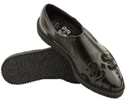 A8836 Womens Cut Out Pointed Creepers 5 A8836 Womens Cut Out Pointed Creepers