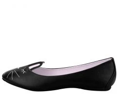 A8895L Black Bunny Flat *ALL ITEMS FINAL SALE/NON-RETURNABLE*