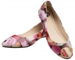 A9007L Candy Hearts Flats - *FINAL SALE/NON-RETURNABLE