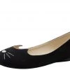 A9008L Womens Black Sophistakitty Flats
