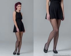 A9008L Womens Black Sophistakitty Flats