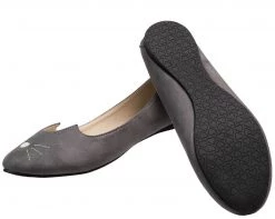 A9086L Grey Sophistakitty Flats *ALL ITEMS FINAL SALE/NON-RETURNABLE* 6 A9086L Grey Sophistakitty Flats *ALL ITEMS FINAL SALE/NON-RETURNABLE*