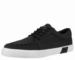 A9186 Black Twill No-Ring VLK Sneaker Womens