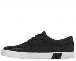 A9186 Black Twill No-Ring VLK Sneaker Womens