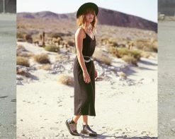 A9196 Graphite Chelsea Pointed Creeper Boot Womens