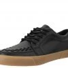 A9216 Black Leather No-Ring VLK Sneaker