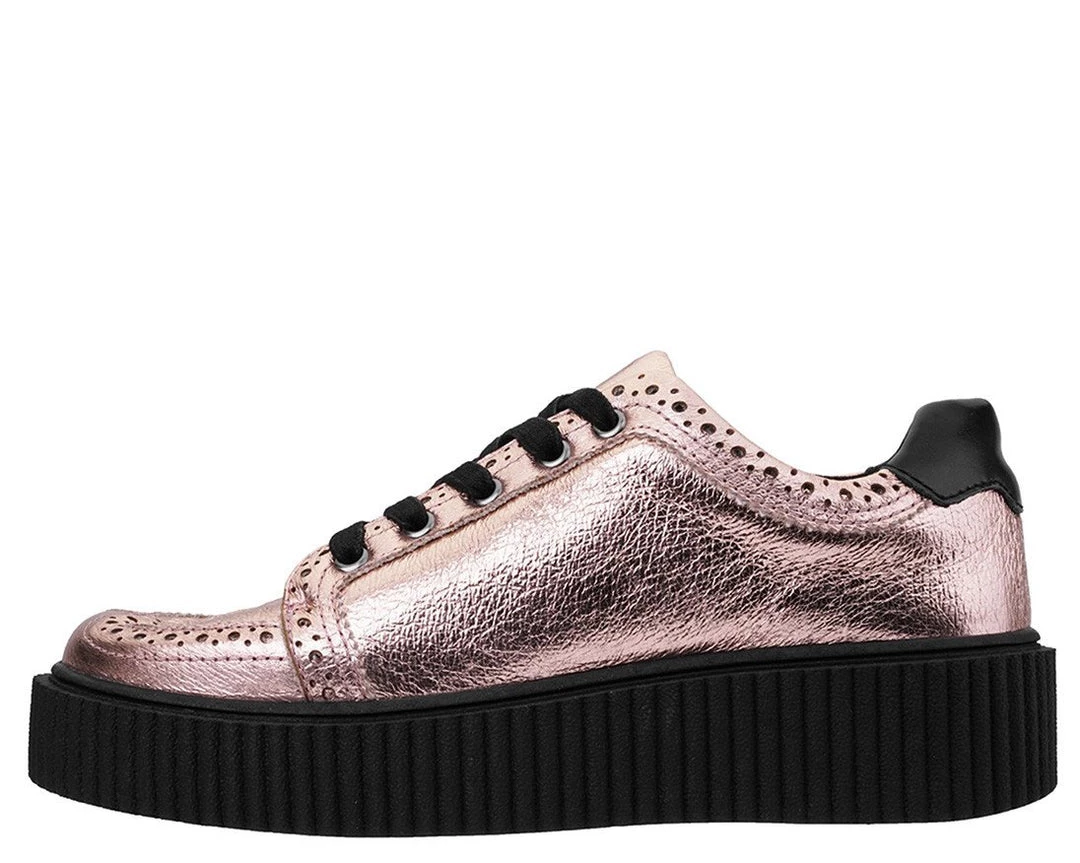 A9223 Rose Gold Wingtip Casbah Creeper 3 A9223 Rose Gold Wingtip Casbah Creeper