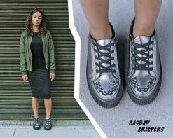 A9224 Womens Graphite Casbah Creeper