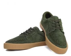 A9255 Olive Suede EZC Shoes