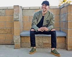 A9255 Olive Suede EZC Shoes