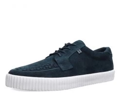 A9256 Navy Suede EZC Shoes