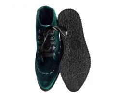 A9271 Emerald Velvet Pointed Boot Womens 9 A9271 Emerald Velvet Pointed Boot Womens