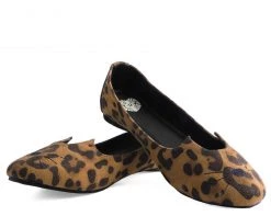 A9283L Leopard Sophistakitty Flat *ALL ITEMS FINAL SALE/NON-RETURNABLE* Womens