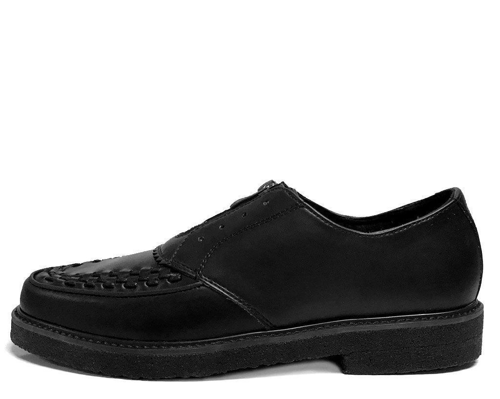A9337 Black TUKskin™ Zip-On Dress Shoe 3 A9337 Black TUKskin™ Zip-On Dress Shoe