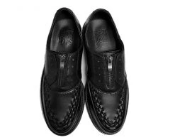 A9337 Black TUKskin™ Zip-On Dress Shoe 10 A9337 Black TUKskin™ Zip-On Dress Shoe