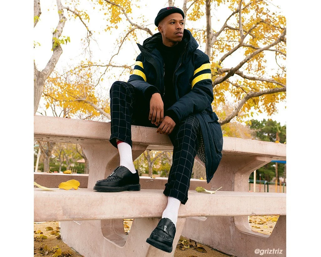 A9337 Black TUKskin™ Zip-On Dress Shoe 5 A9337 Black TUKskin™ Zip-On Dress Shoe