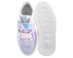 A9368 Womens Iridescent Double Velcro Casbah Creeper 9 A9368 Womens Iridescent Double Velcro Casbah Creeper