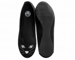 A9392L Black Coy Kitty Flat *ALL ITEMS FINAL SALE/NON-RETURNABLE* 9 A9392L Black Coy Kitty Flat *ALL ITEMS FINAL SALE/NON-RETURNABLE*