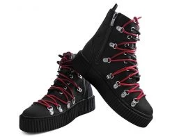 A9408 Womens Black Multi-Lace Casbah Boot