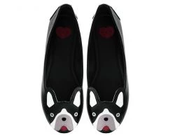 A9428L Womens Black Frenchie Flat