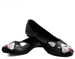 A9428L Womens Black Frenchie Flat