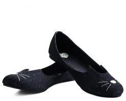 A9434L Black & Grey Leopard Sophistakitty Flat