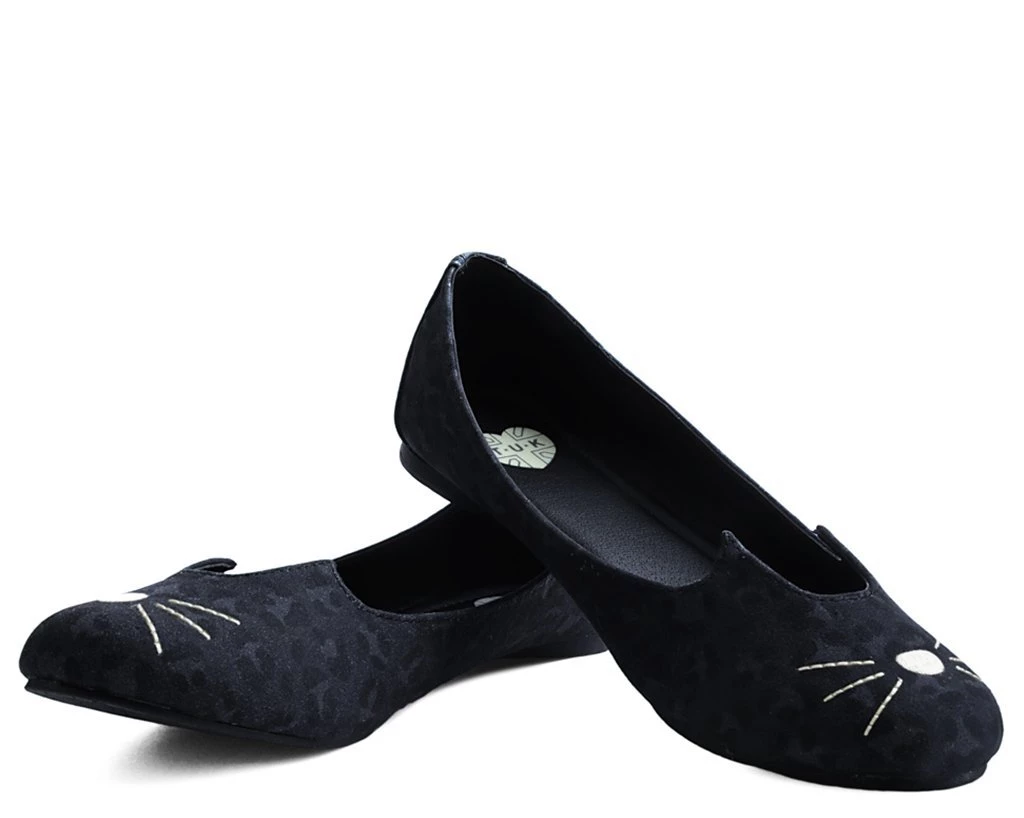 A9434L Black & Grey Leopard Sophistakitty Flat 1 A9434L Black & Grey Leopard Sophistakitty Flat