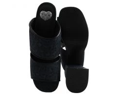 A9443L Womens Grey Leopard Strappy Marley Heel *ALL ITEMS FINAL SALE/NON-RETURNABLE*