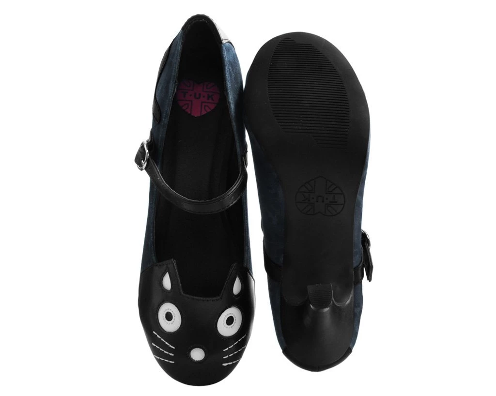 A9445L Black & Grey Leopard Kitty Mary Jane Heel CLEARANCE 4 A9445L Black & Grey Leopard Kitty Mary Jane Heel CLEARANCE