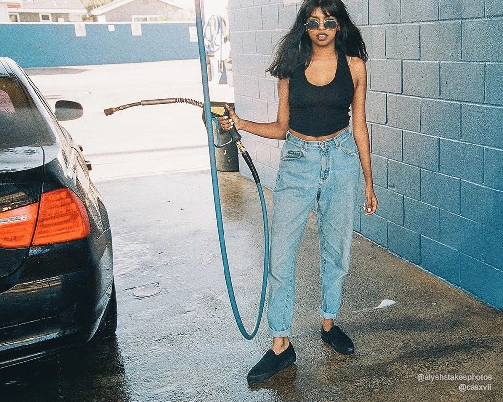 A9487 Black Basic Twill Pointed EZC Slip-On 9 A9487 Black Basic Twill Pointed EZC Slip-On