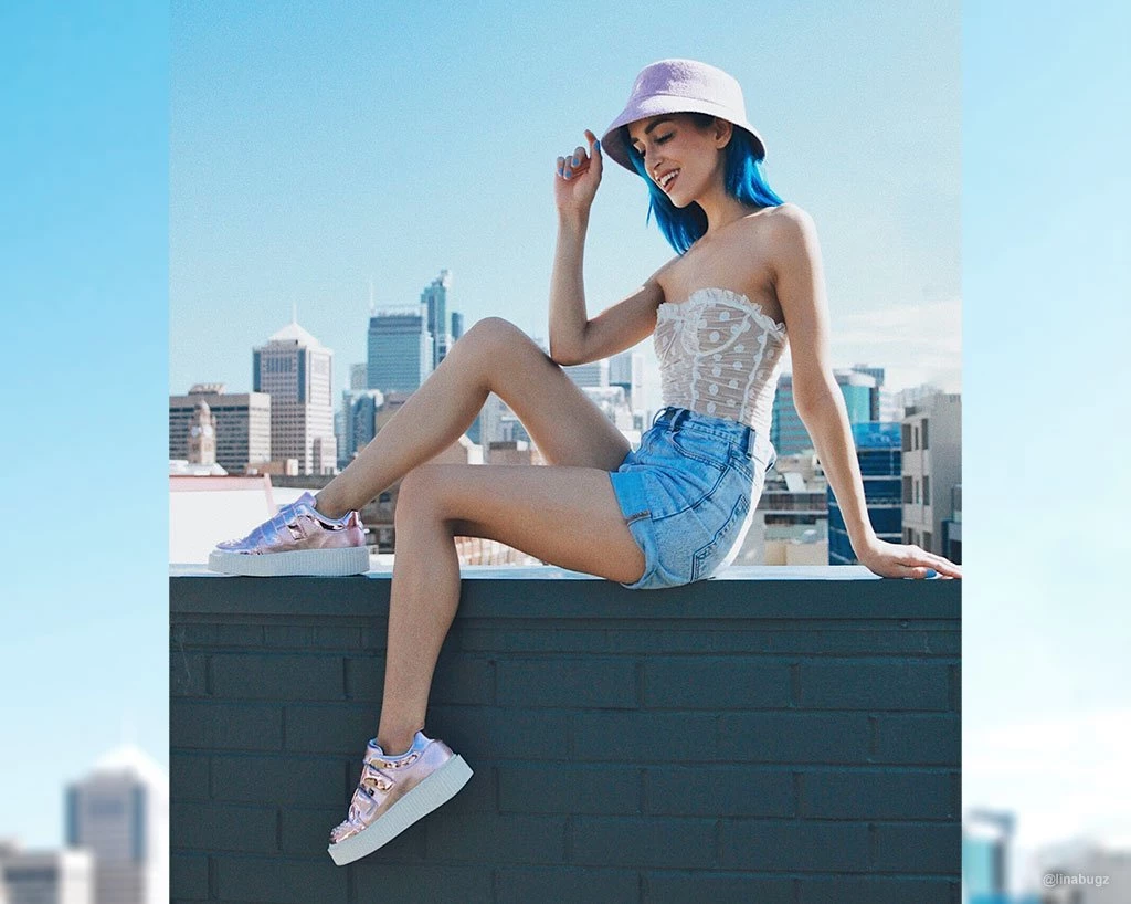 A9517 Pink Metallic Double Velcro Casbah Creeper 7 A9517 Pink Metallic Double Velcro Casbah Creeper