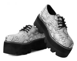 A9721 Glow Snakeskin Dino Lug Sole Womens