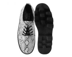 A9721 Glow Snakeskin Dino Lug Sole Womens