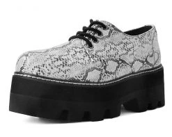 A9721 Glow Snakeskin Dino Lug Sole Womens
