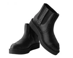 A9793 Black TUKskin™ Western Pullon Pointed Creeper Boot Womens