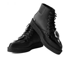 A9846 Black Western Bolo Pointed Creeper Boot 10 A9846 Black Western Bolo Pointed Creeper Boot