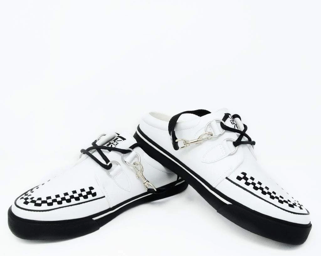 A9854 White TUKSkin™ VLK Mule Sneaker Womens 3 A9854 White TUKSkin™ VLK Mule Sneaker Womens