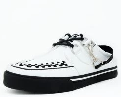 A9854 White TUKSkin™ VLK Mule Sneaker Womens