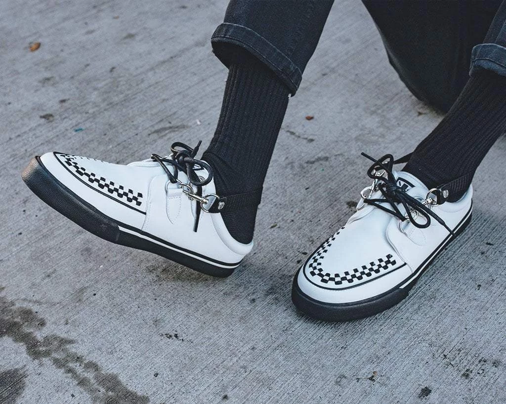 A9854 White TUKSkin™ VLK Mule Sneaker Womens 6 A9854 White TUKSkin™ VLK Mule Sneaker Womens