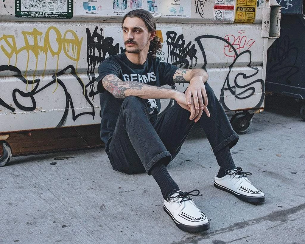 A9854 White TUKSkin™ VLK Mule Sneaker Womens 7 A9854 White TUKSkin™ VLK Mule Sneaker Womens