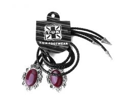 BL04 Womens Burgundy Victorian Bolo Shoe Tie 6 BL04 Womens Burgundy Victorian Bolo Shoe Tie