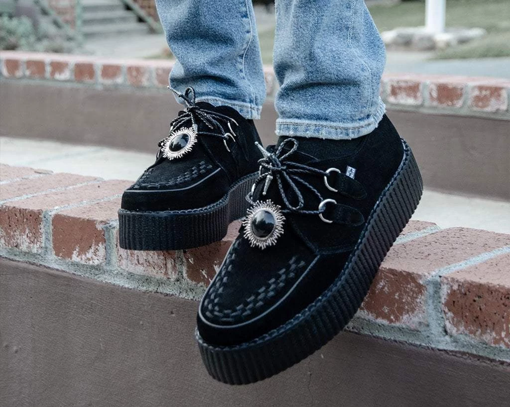 BL07 Black Sun Bolo Shoe Tie Womens 4 BL07 Black Sun Bolo Shoe Tie Womens