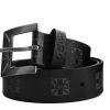 BT03 Womens Black T.U.K Logo 40mm Belt - *FINAL SALE/NON-RETURNABLE