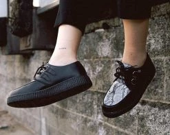 F9672 Black & Grey Snake Viva II Low Creeper