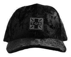 HT01 T.U.K. Black Crushed Velvet Hat