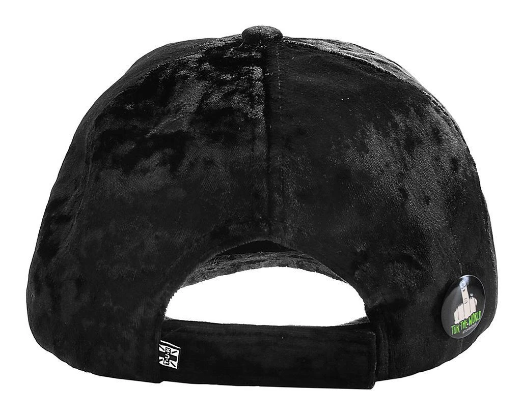 HT01 T.U.K. Black Crushed Velvet Hat 3 HT01 T.U.K. Black Crushed Velvet Hat