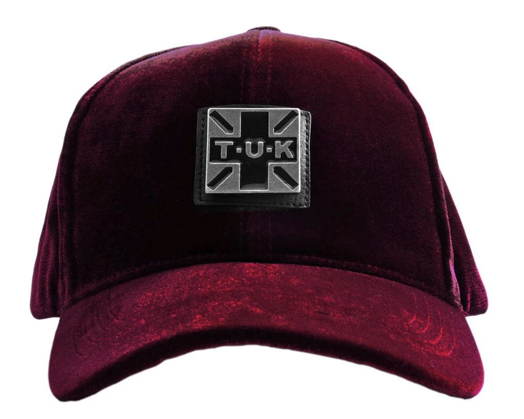 HT02 T.U.K. Burgundy Velvet Hat 2 HT02 T.U.K. Burgundy Velvet Hat