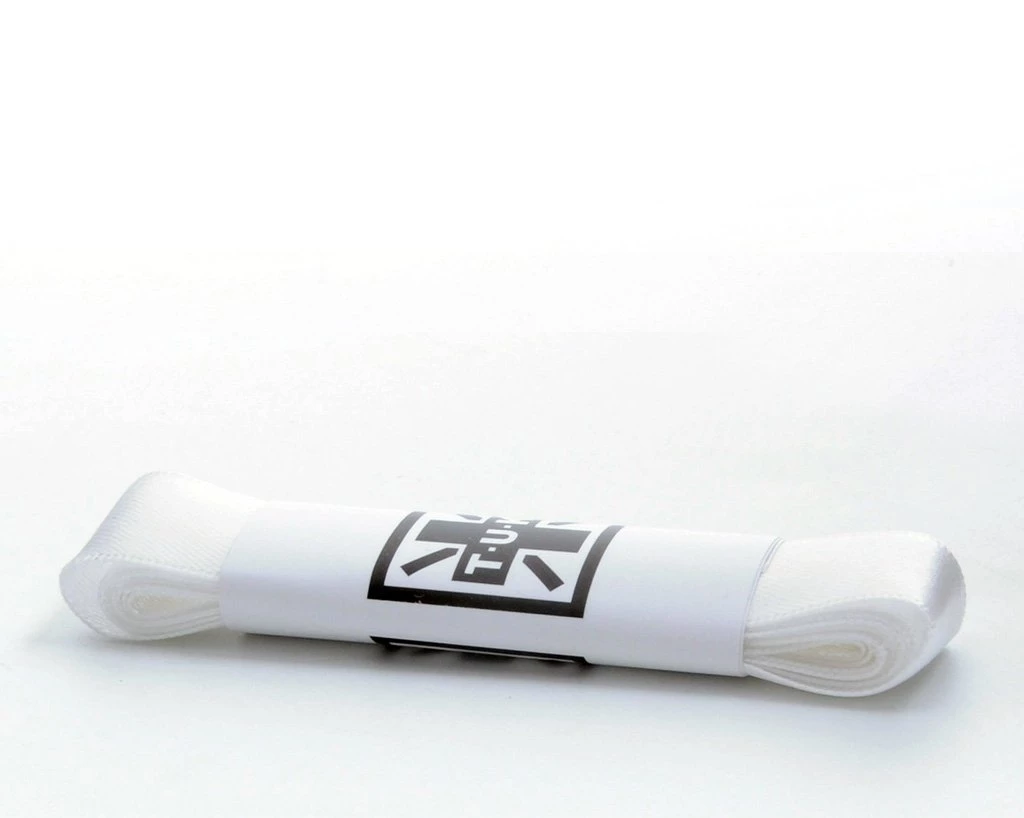 LC018-120WHS Accessories 120 CM White Satin Laces 1 LC018-120WHS Accessories 120 CM White Satin Laces